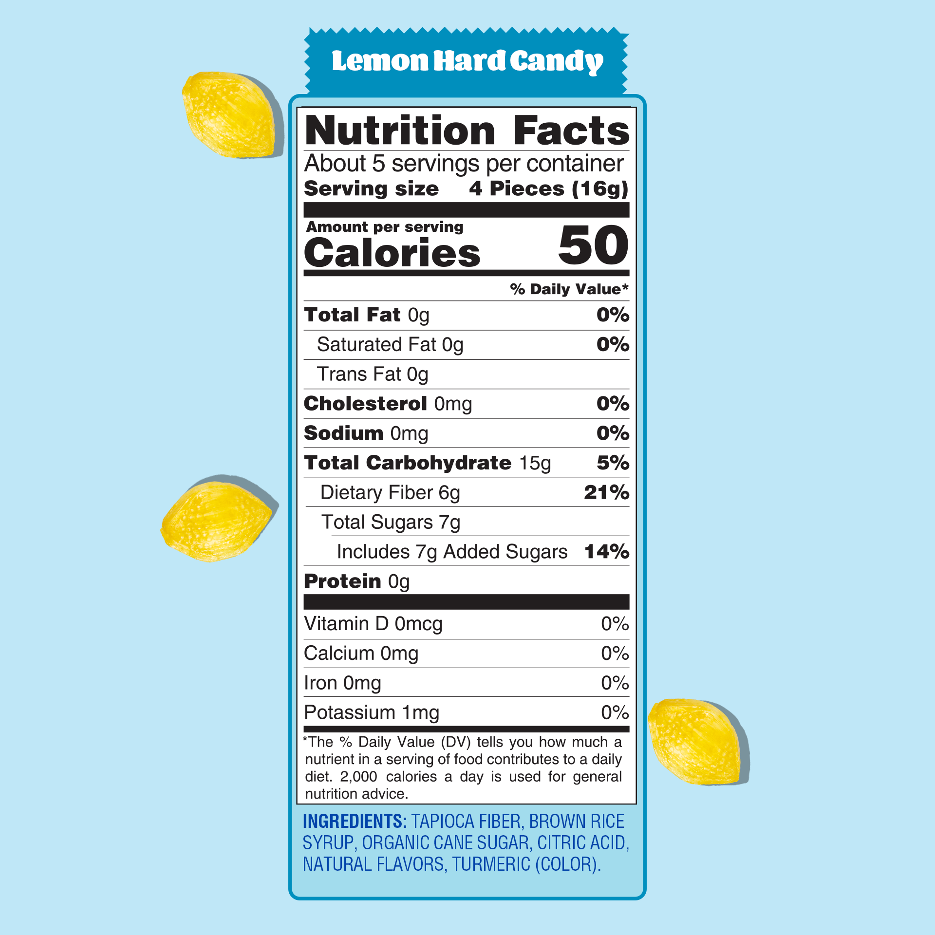 Lemon Hard Candy